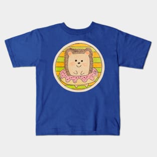 Hedgehog Floatie Kids T-Shirt